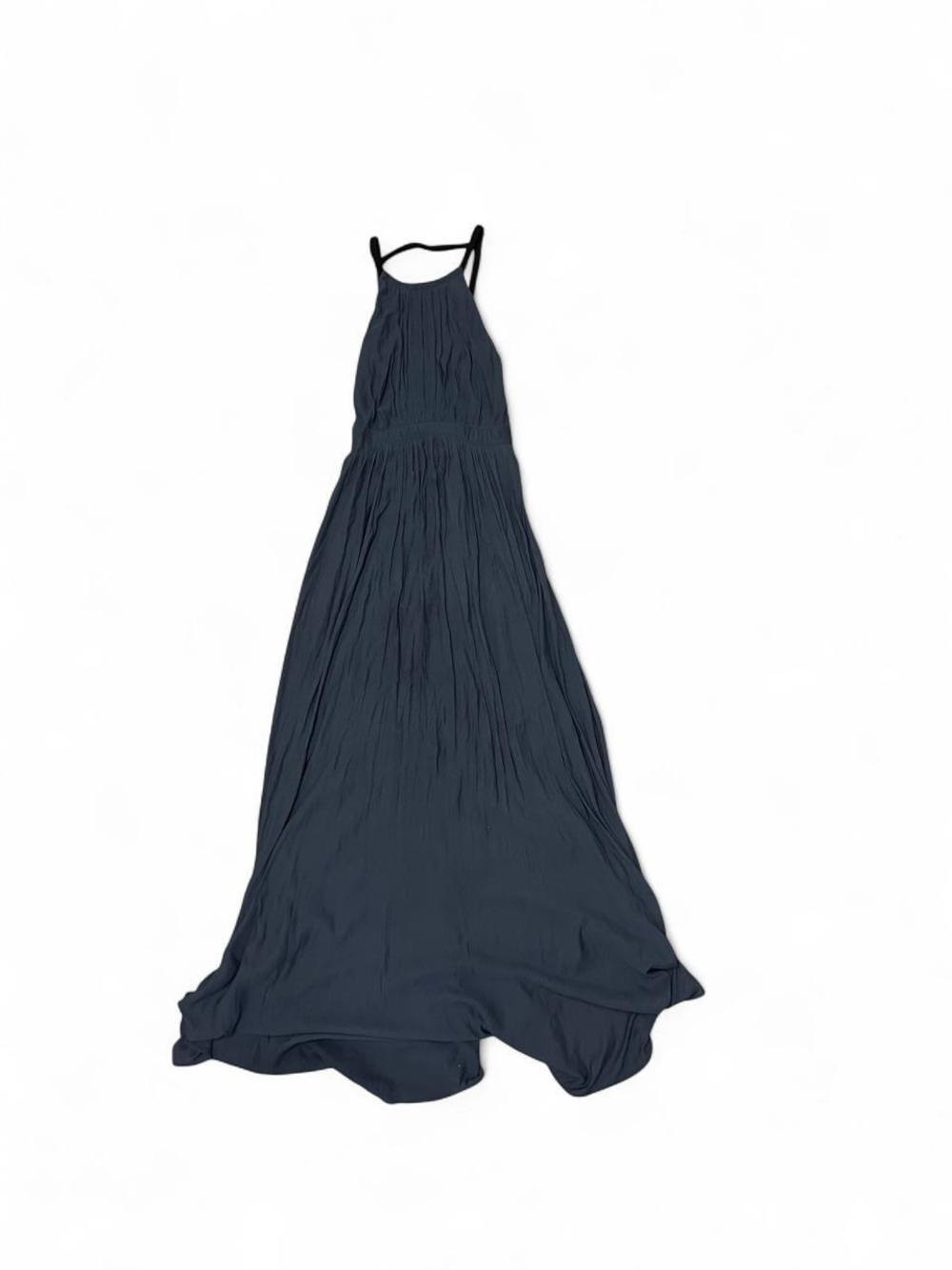 Free People Halter Crisscross Open-Back Maxi Dress